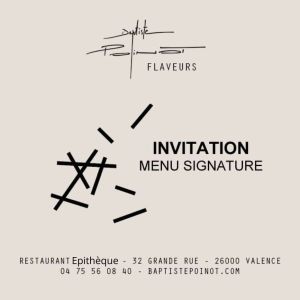 Menu Signature